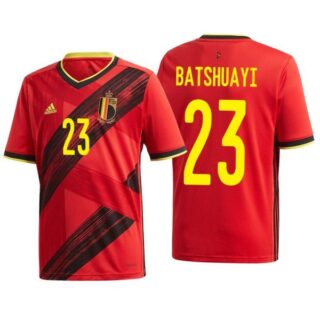 Men's Michy Batshuayi Belgium National Soccer Team Red Home Jersey