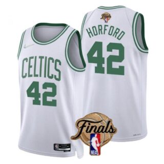 Men's Boston Celtics Al Horford 2022 NBA Finals Stitched Jersey - White Association