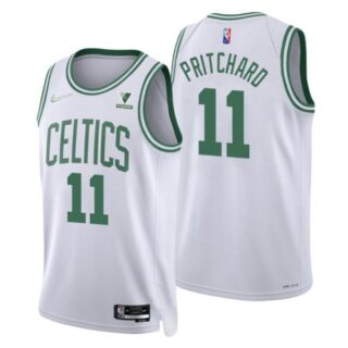 Men's Payton Pritchard Boston Celtics 75th Anniversary Diamond Jersey White Association