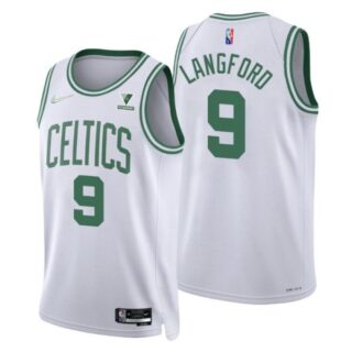 Men's Romeo Langford Boston Celtics 75th Anniversary Diamond Jersey White Association
