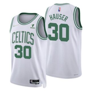 Men's Sam Hauser Boston Celtics 75th Anniversary Diamond Jersey White Association