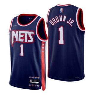 Men's Bruce Brown Jr. Brooklyn Nets 75th Anniversary Diamond Jersey