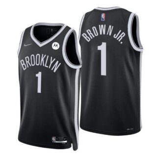 Men's Bruce Brown Jr. Brooklyn Nets 75th Anniversary Diamond Jersey