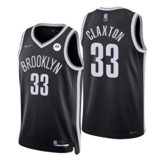 Men's Nicolas Claxton Brooklyn Nets 75th Anniversary Diamond Jersey