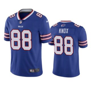 Men's #88 Dawson Knox Buffalo Bills Vapor Limited Jersey Stitched Royal