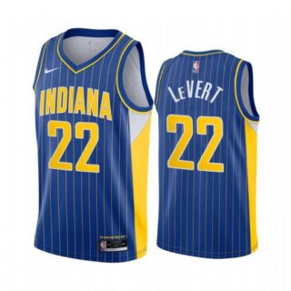 Men's Caris LeVert Indiana Pacers Basketball Jersey Blue
