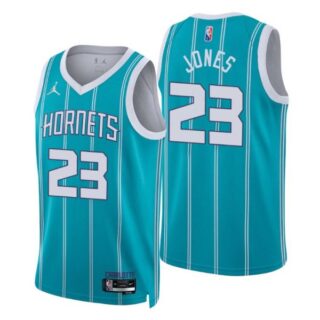Men's Kai Jones Charlotte Hornets 75th Anniversary Diamond Jersey