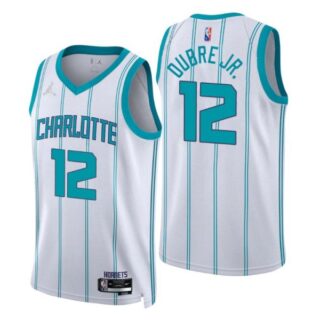 Men's Kelly Oubre Jr. Charlotte Hornets 75th Anniversary Diamond Jersey White Association