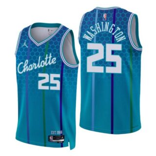 Men's P. J. Washington Charlotte Hornets 75th Anniversary Diamond Jersey