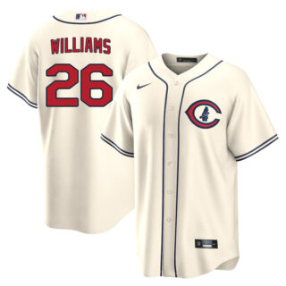 Youth Chicago Cubs Billy Williams 2022 Field of Dreams Cream Stitched Jersey With Name