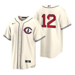 Youth Chicago Cubs Codi Heuer 2022 Field of Dreams Cream Stitched Jersey