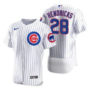 Men's Kyle Hendricks Chicago Cubs Flex Base Jersey White