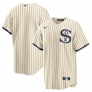Men's - Cool Base Chicago White Sox Blank Field of Dreams Throwback Jersey Stitched