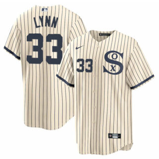 Men's Chicago White Sox #33 Lance Lynn Field of Dreams Throwback Limited Edition Jersey Stitched