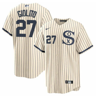 Men's Chicago White Sox #27 Lucas Giolito Field of Dreams Throwback Limited Edition Jersey Stitched