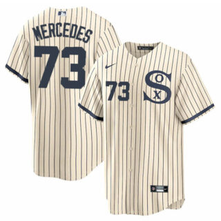 Men's Chicago White Sox #73 Yermin Mercedes Field of Dreams Throwback Limited Edition Jersey Stitched