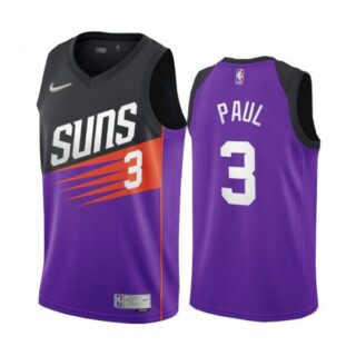 Men's Chris Paul Phoenix Suns Basketball Jersey Purple
