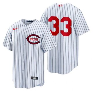 Youth Cincinnati Reds Aramis Garcia 2022 Field of Dreams White Stitched Jersey