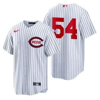 Youth Cincinnati Reds Hunter Strickland 2022 Field of Dreams White Stitched Jersey