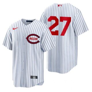 Youth Cincinnati Reds Jake Fraley 2022 Field of Dreams White Stitched Jersey