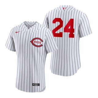 Men's Flex Base Cincinnati Reds Tony Perez 2022 Field of Dreams White Stitched Jersey