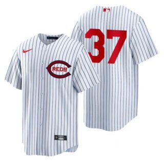 Youth Cincinnati Reds Tyler Stephenson 2022 Field of Dreams White Stitched Jersey