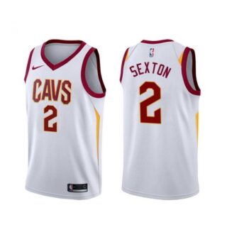 Men's Collin Sexton Cleveland Cavaliers Basketball Jersey White Association