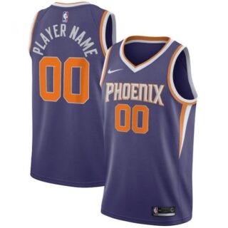 Men's Custom Phoenix Suns Basketball Jersey Purple