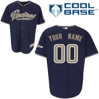customized san diego padres jersey blue cool base baseball jersey