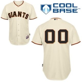 customized san francisco giants jersey cream home cool base baseball jersey