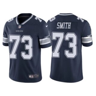 Men's Dallas Cowboys Tyler Smith 2022 NFL Draft Stitched Jersey Navy