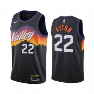 Men's Deandre Ayton Phoenix Suns Basketball Jersey Black