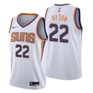 Men's Deandre Ayton Phoenix Suns Basketball Jersey White