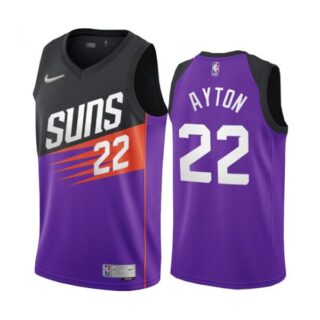 Men's Deandre Ayton Phoenix Suns Basketball Jersey Purple