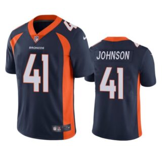 Men's Jamar Johnson Denver Broncos Limited Footbal Jersey Navy