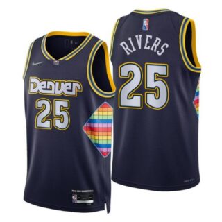 Men's Austin Rivers Denver Nuggets 75th Anniversary Diamond Jersey