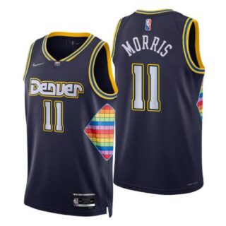 Men's Monte Morris Denver Nuggets 75th Anniversary Diamond Jersey