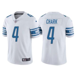Youth Detroit Lions D.J. Chark White Vapor Limited Stitched Jersey
