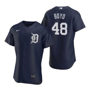 Men's Matthew Boyd Detroit Tigers Flex Base Jersey White