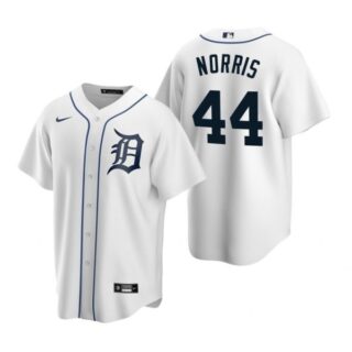 Men's Daniel Norris Detroit Tigers Cool Base Jersey White