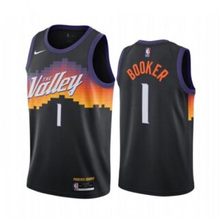 Men's Devin Booker Phoenix Suns Basketball Jersey Black