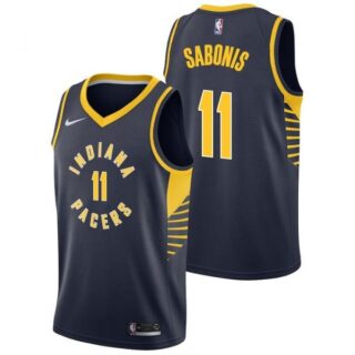 Men's Domantas Sabonis Indiana Pacers Basketball Jersey Navy