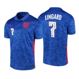 Men's Jesse Lingard England National Royal Blue Away Jersey