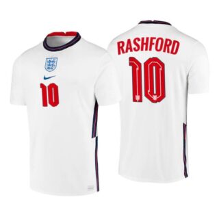 Men's Marcus Rashford England National White Home Jersey