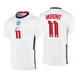 Men's Mason Mount England National White Home Jersey