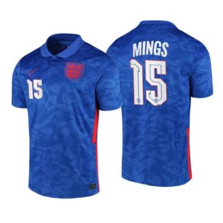 Men's Tyrone Mings England National Royal Blue Away Jersey