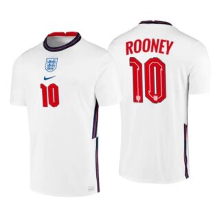 Men's Wayne Rooney England National White Home Jersey