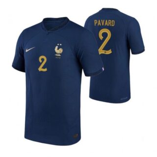 Youth Benjamin Pavard France National Team Navy Home 2022-23 Jersey