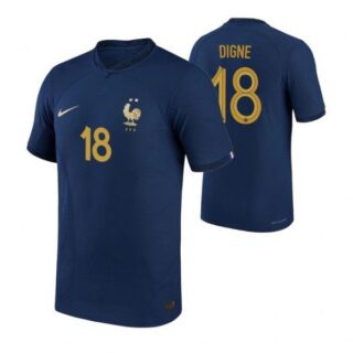 Youth Lucas Digne France National Team Navy Home 2022-23 Jersey