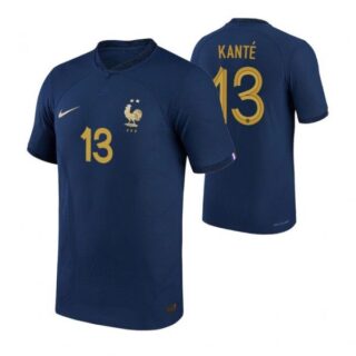 Youth N'Golo Kante France National Team Navy Home 2022-23 Jersey